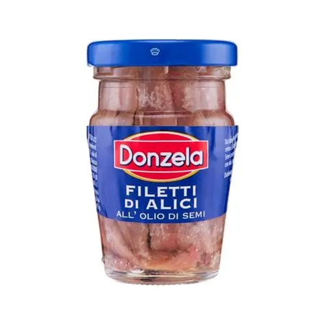 Filetti di Alici Donzela All´ Olio di semi 80g
