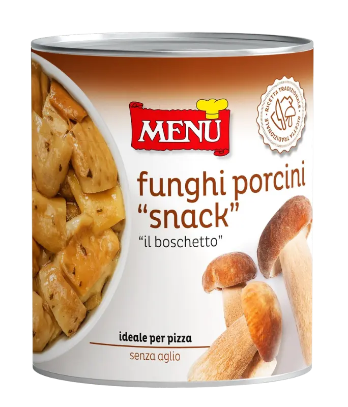 G11 FUNGHI PORCINO SNACK BOSCHETTO GR.800 MENU