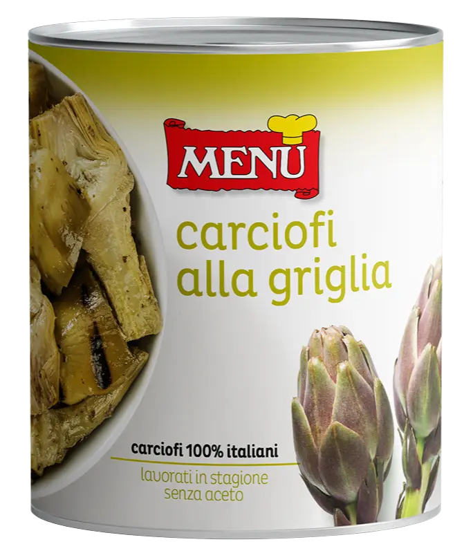 T01 CARCIOFI GRIGLIATI GR.780 MENU