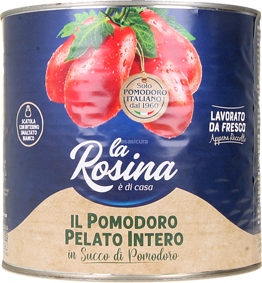 Pomodoro Pelato Intero "La Rosina" 2,5kg