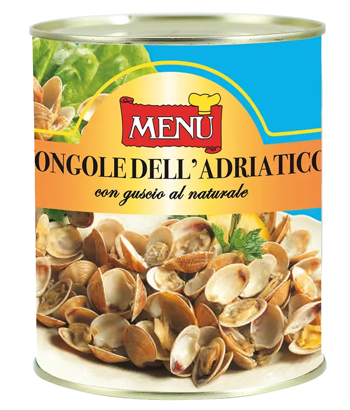 MF1 VONGOLE NAT. CON GUSCIO GR.990 MENU