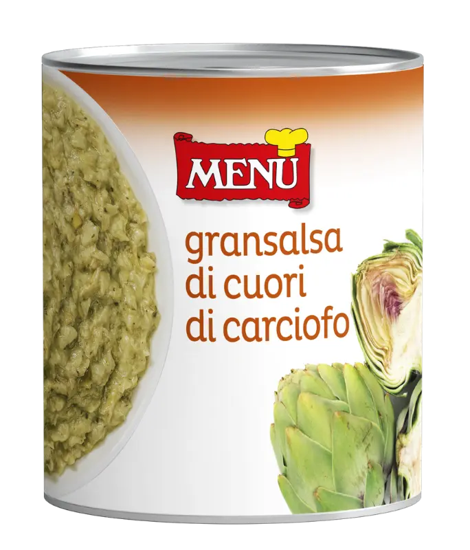 C1107 GRANSALSA CUORI CARCIOFO G.800 MENU
