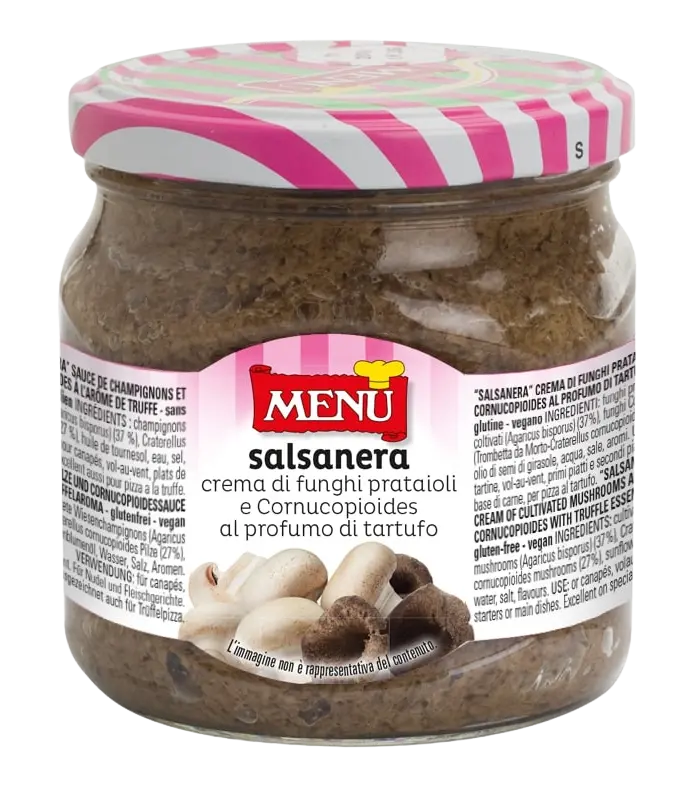 ED7 SALSA NERA PROF. TARTUFO GR.370 MENU