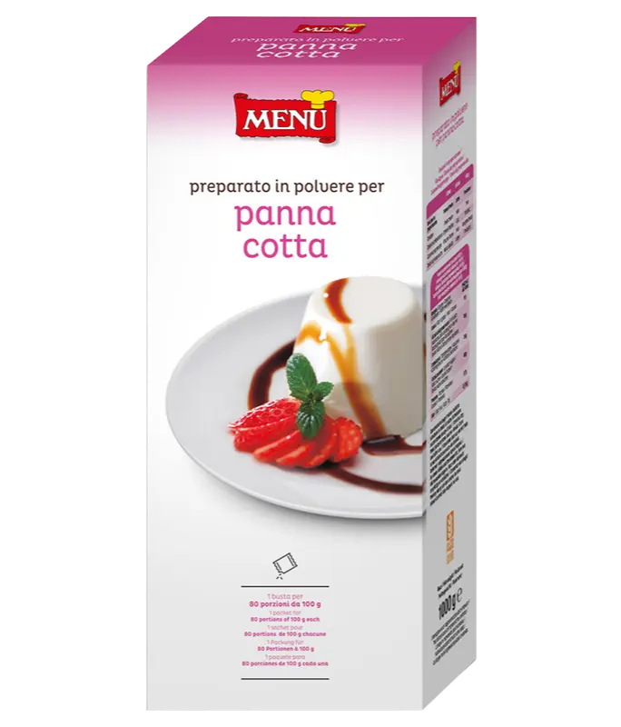 DZ1 PANNA COTTA KG.1 MENU