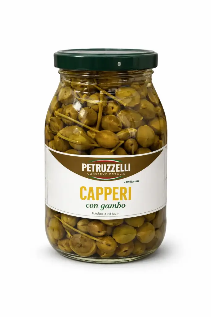 Capperi con Gambo 1062ml PETRUZZELLI