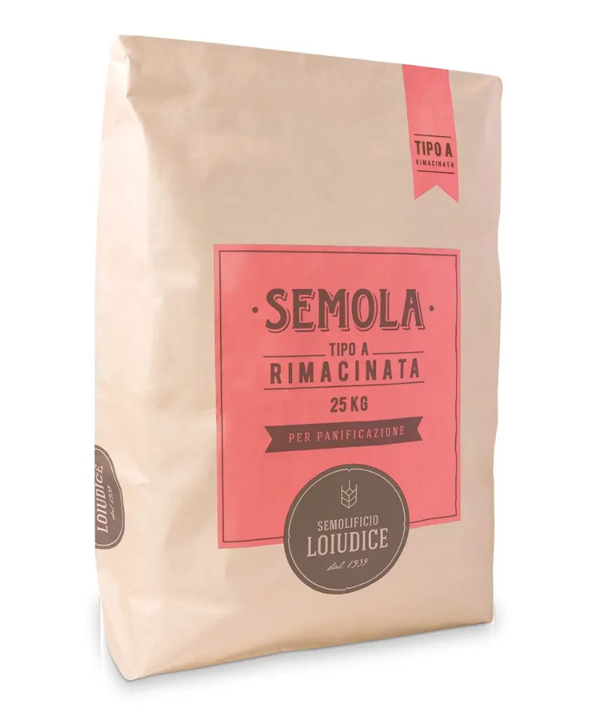 Semola Rimacinata Tipo A "Loiuduce" 25kg