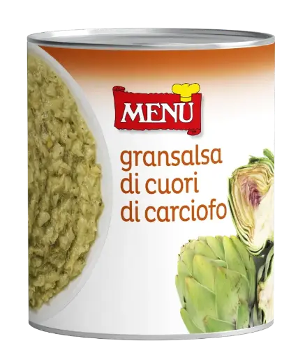 C1107 GRANSALSA CUORI CARCIOFO G.800 MENU