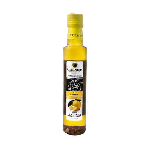 Olio extravergine di oliva al Limone "Clemente" 250ml