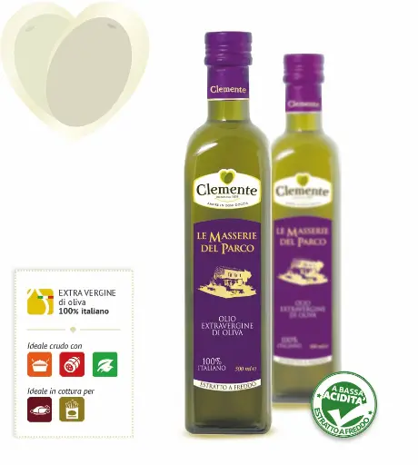 Olio extravergine di oliva Le Masserie del Parco "Clemente" 500ml