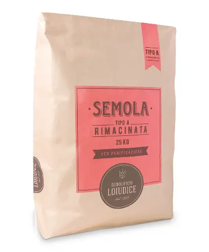 Semola Rimacinata Tipo A "Loiuduce" 25kg